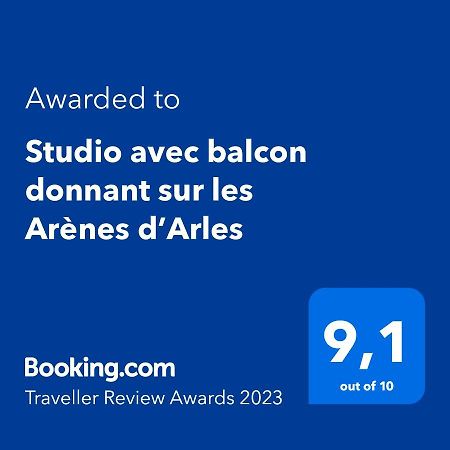 Studio Avec Balcon Donnant Sur Les Arenes D'Arles Exterior photo