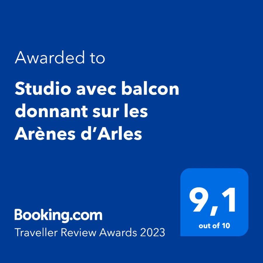 Studio Avec Balcon Donnant Sur Les Arenes D'Arles Exterior photo